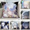 Anime Role JJax Gangle Ragatha Cartoon Pillow Case Pattern Printed Pillowcase For Living Room Sofa Cushion Cover