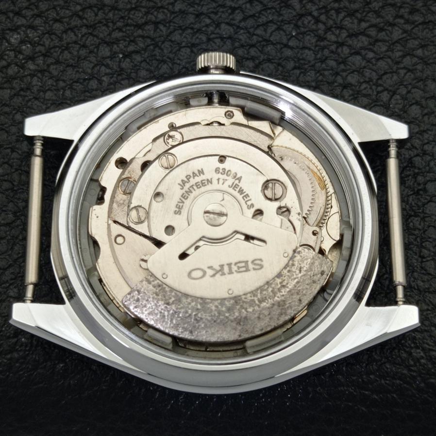 REFURBISHED SEIKO EXPO 70 AUTOMATIC 6309A JAPAN MENS SILVER DIAL WATCH A427263-2 QRL-a427263