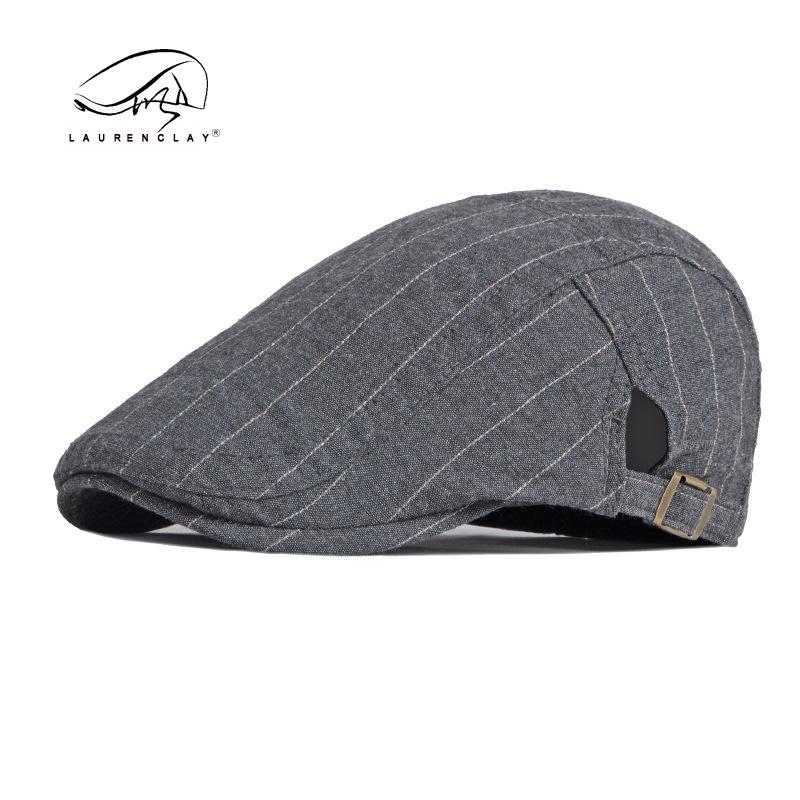 Exported To Japan Hats Men's Spring and Summer Thin Breathable Berets Men's British Retro Caps Women's