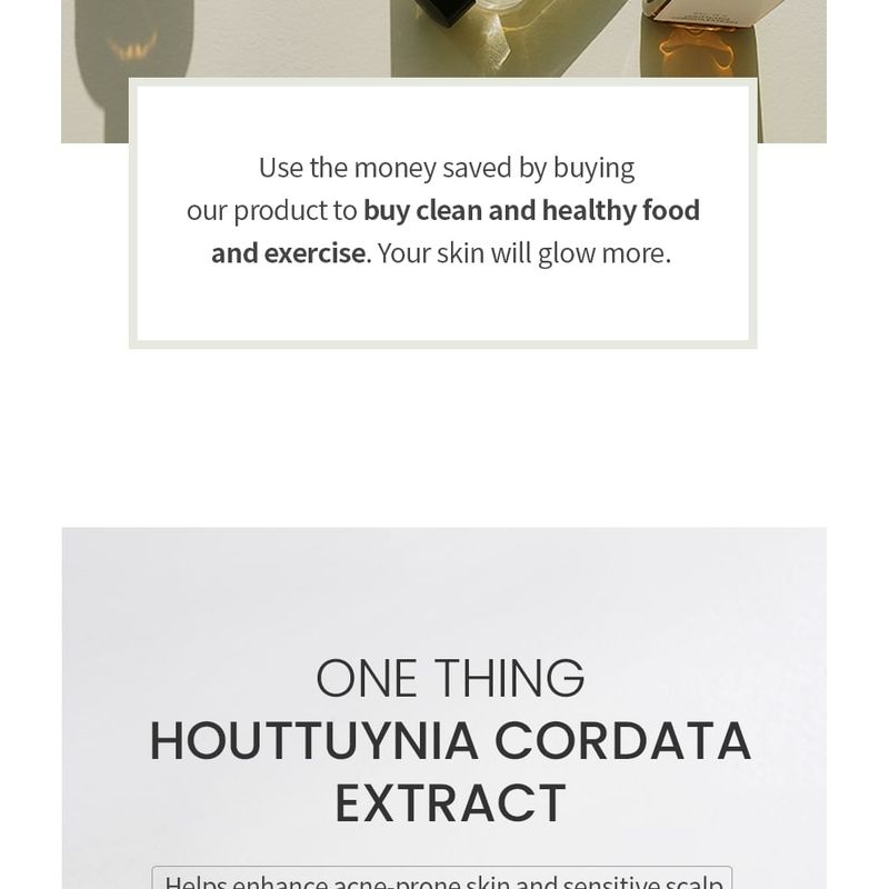ONE THING - Houttuynia Cordata Extract Toner Jumbo