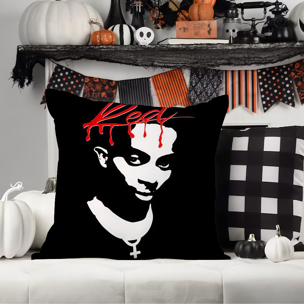 American Rapper P-Playboi C-Carti Pillow Case Office Cushions Suitable For Sofa Car Bedroom Decorative Cushion Cover