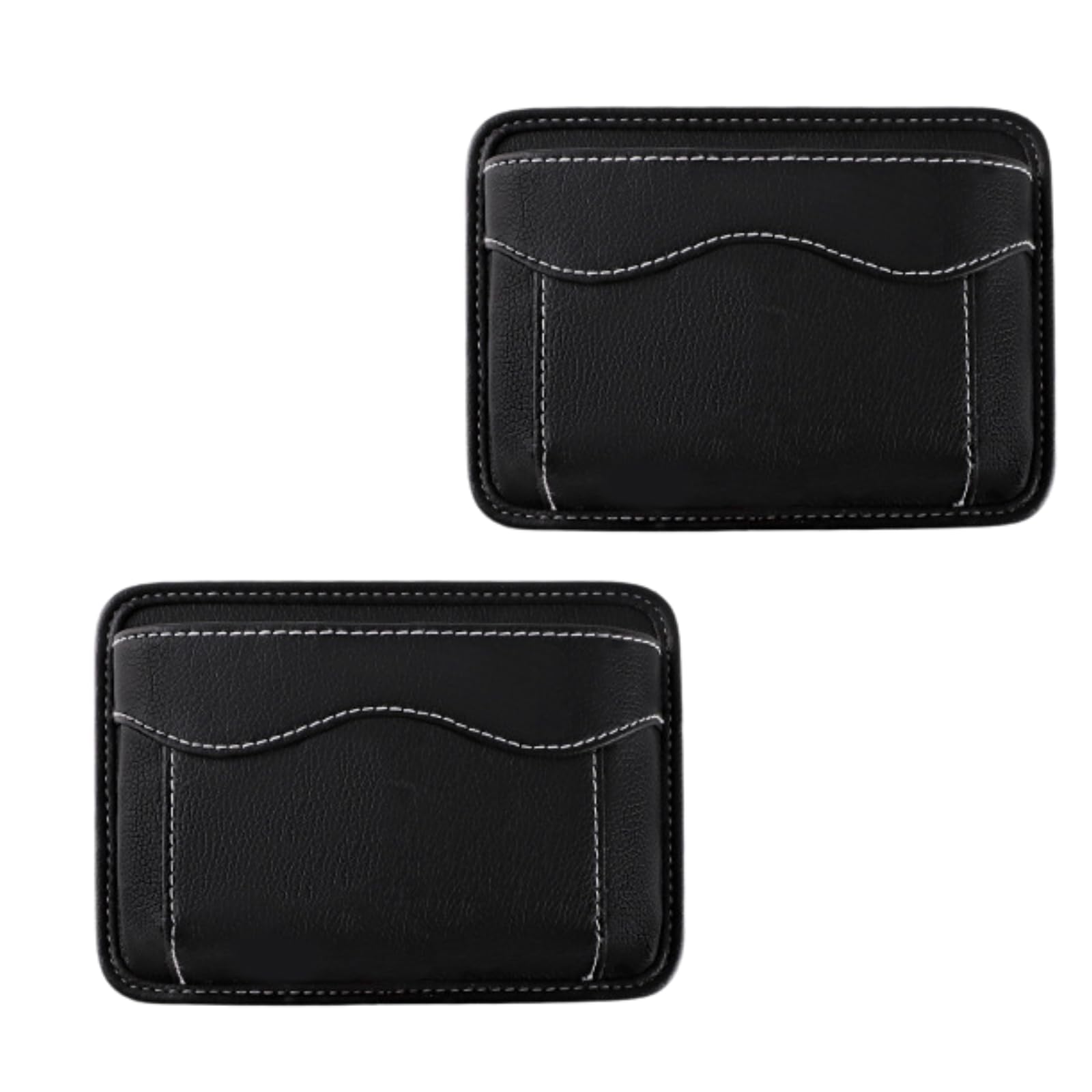 

FALOFALO Car Storage Pocket, Mini Pocket, Smartphone, Cell Phone, USB Cable, Storage, Small Items, Easy Installation (2) чёрный