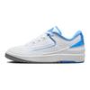 Air 2 Retro Low GS UNC Barnsneakers Vit University-Blå FJ6869-104