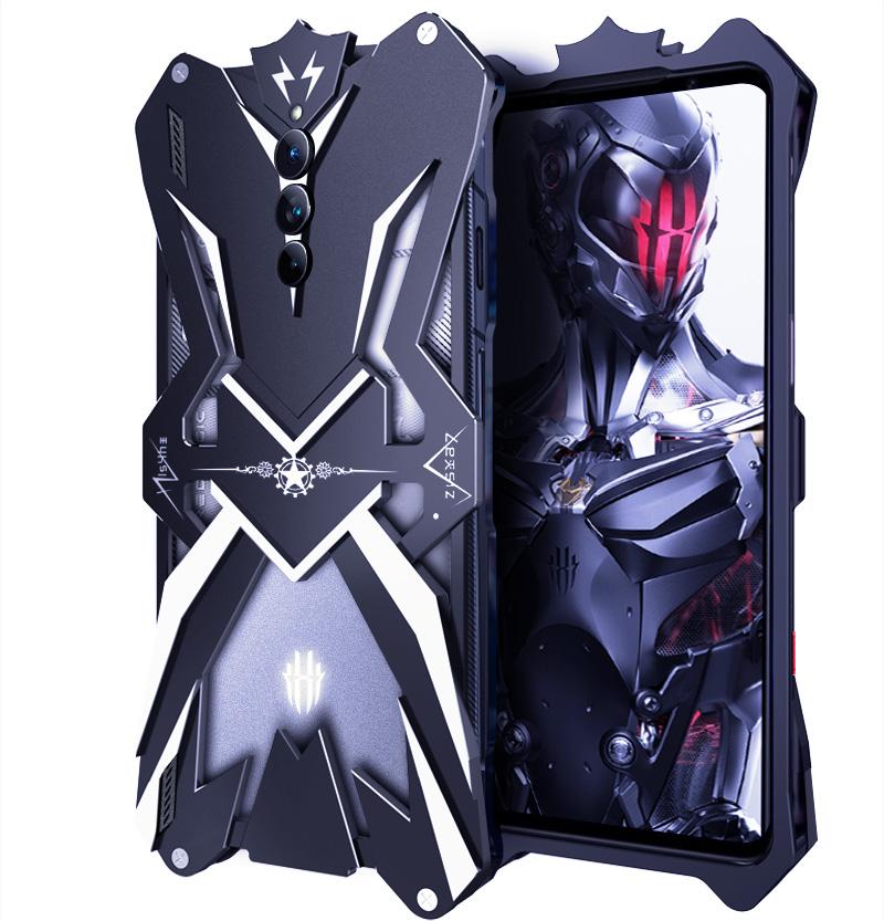 Zimon Aluminum Armor Thor Case For Zte Nubia Red Magic 10 9 8 7 7s 6 6s Pro Plus Cover The Flash Iron Man Phone Shell Skin Bag