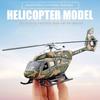 1/64 Scale Military Helicopter Alloy Toy Model with Retroactive Motion, Sound & Light Effects - Ideal for Kids' Play & Collectio