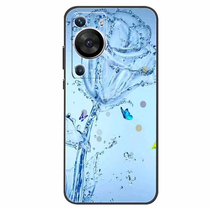 For Huawei P60 Pro Case Animals Protector Soft Silicone Phone Back Cover Cases for Huawei P60 Pro Coque Shockproof Wolf New Capa