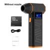 2 IN1Mini Color Screen Battery Power Display Jet BlowerVacuumable Mini Tur-bo Jet Air Blower Blower