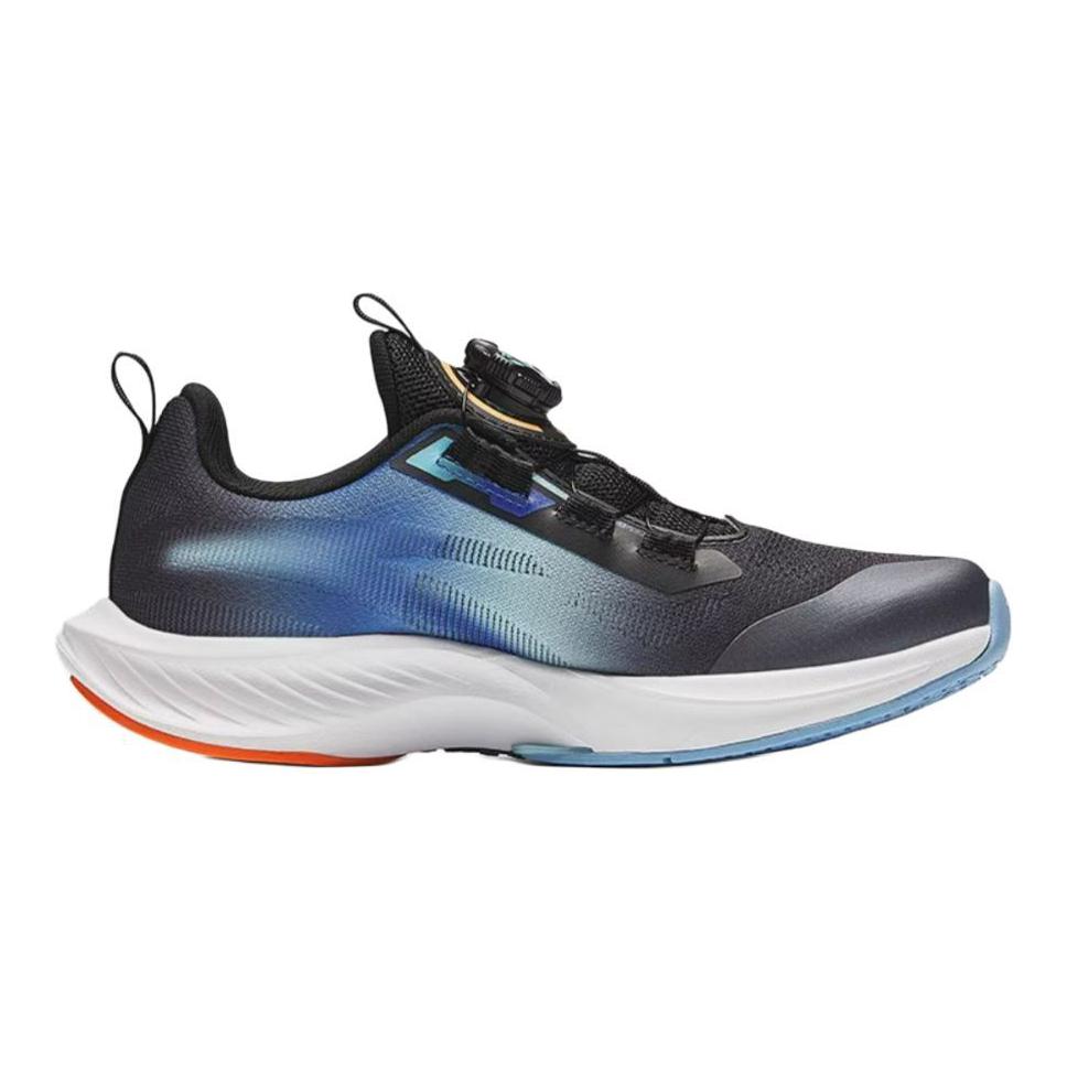 Anta Kids Hailang GT 2.0 Comfortable Versatile Test Exam Non-Slip Wear-Resistant Low-Top Running Shoes Kids Running Shoes Black Blue White 312435592-2