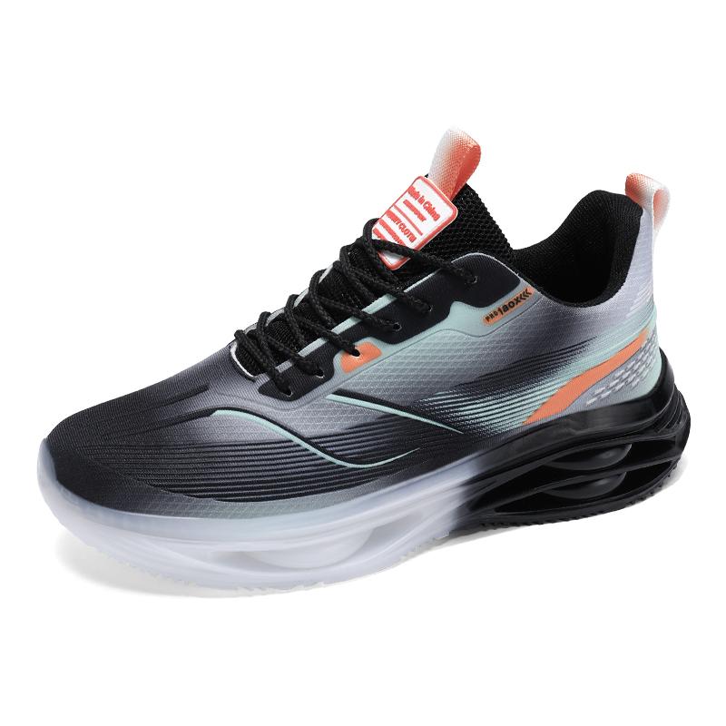 Men’s Red Sports Shoes Running Sneakers Summer Students Large Size Basketabll Shoes Thick Sole Shoes