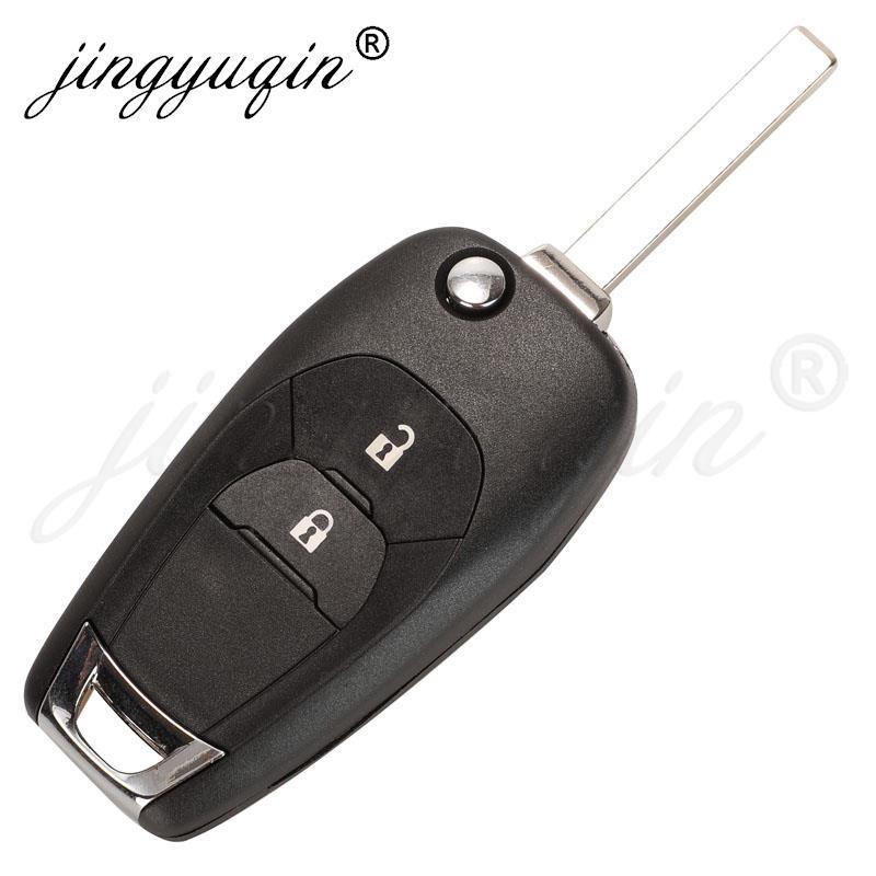 Jingyuqin 433.92Mhz FSK 4A Chip Car Remote Flip Key For Chevrolet Cruze 2015 Cavalier Trax Sonic Spark 2019+ Original OEM PCB