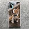 Cute Lovely Corgi Dogs Print Soft Case for Xiaomi Redmi Note 14 13 14S 12S 11S Phone Shell 10 Pro Plus 11E 11T 12 11 10S 9 Cover