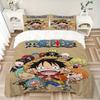 3pcs Bedding Set ONE PIECE Includes 1 Comforter + 2 Pillowcases, Without Pillow Inserts, Soft Comfortable, Lightweight Breathable, Printed H