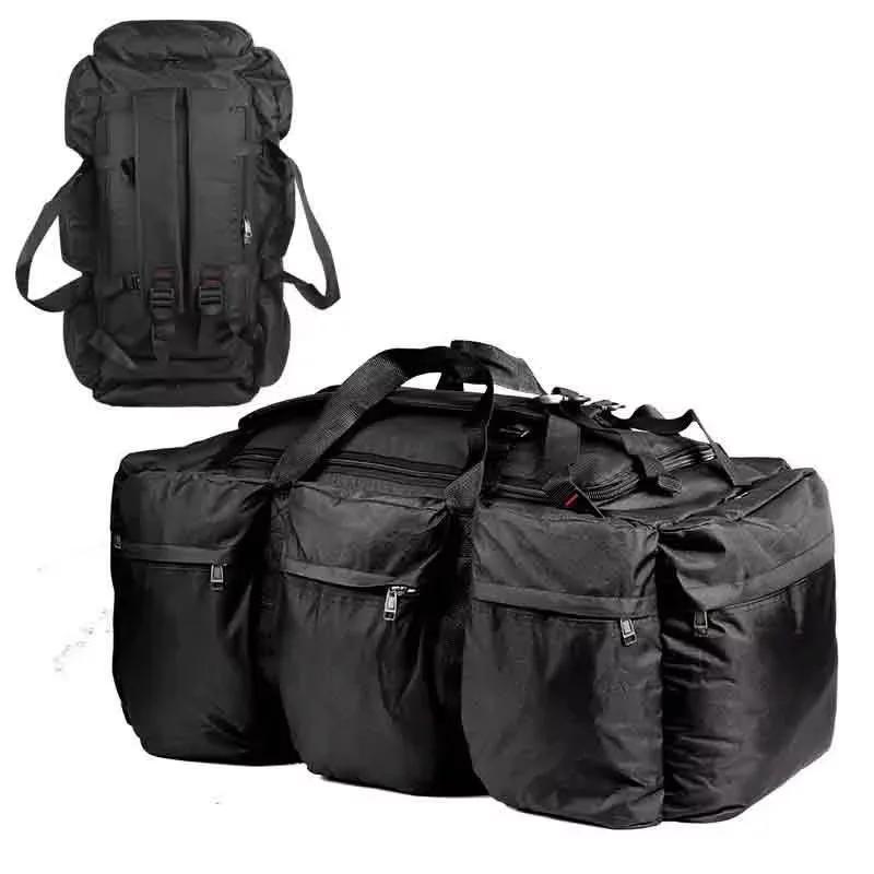 100L Camping Bag Travel Backpack Large Luggage for Men Outdoor Shoulder Hiking Trekking Tourist Tactical Carry-on Duffel Weekend