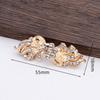 Rhinestone Wool Clothes Clip, Clip, Alloy Corner Buckle, Collar Clip, Scarf Clip, European And American Waist Clip, Fixed Brooch