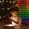 APP-Controlled LED Color-Changing Christmas Tree Lights with Bluetooth, PVC Neon String, Holiday Decoration, and Adjustable Atmosphere Lighting