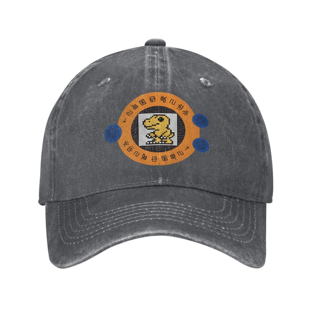 Digivice Tai Orange Digital Monster Digimon Baseball Caps Outfits For Unisex Adjustable Trucker Hat