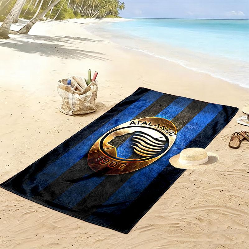 Atalanta Fan Culture Print Beach Towel, Large Soft Quick Dry Towel for Beach Camping Swimming