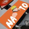 Large E-sports Mouse Pad Anime Naruto Uzumaki Smooth Flexible Rubber Gamer PC Computer Keyboard For CSGO Kawaii Rug Mosuepad