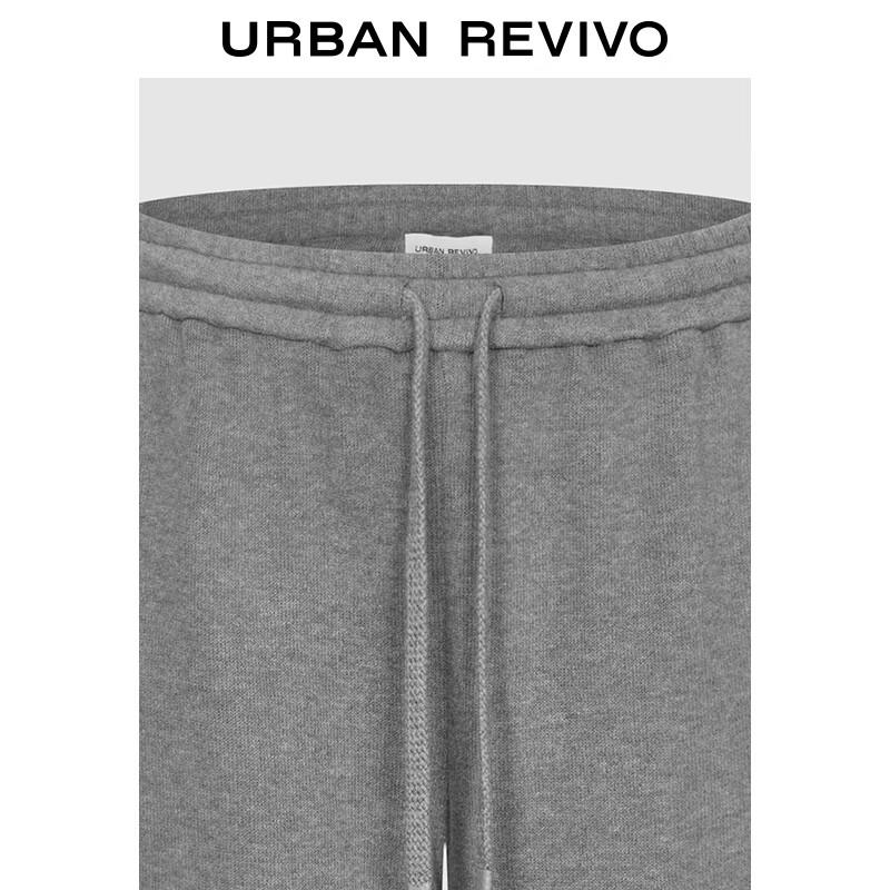 UR 2025 Fall Women's Casual Drawstring Curved Pants