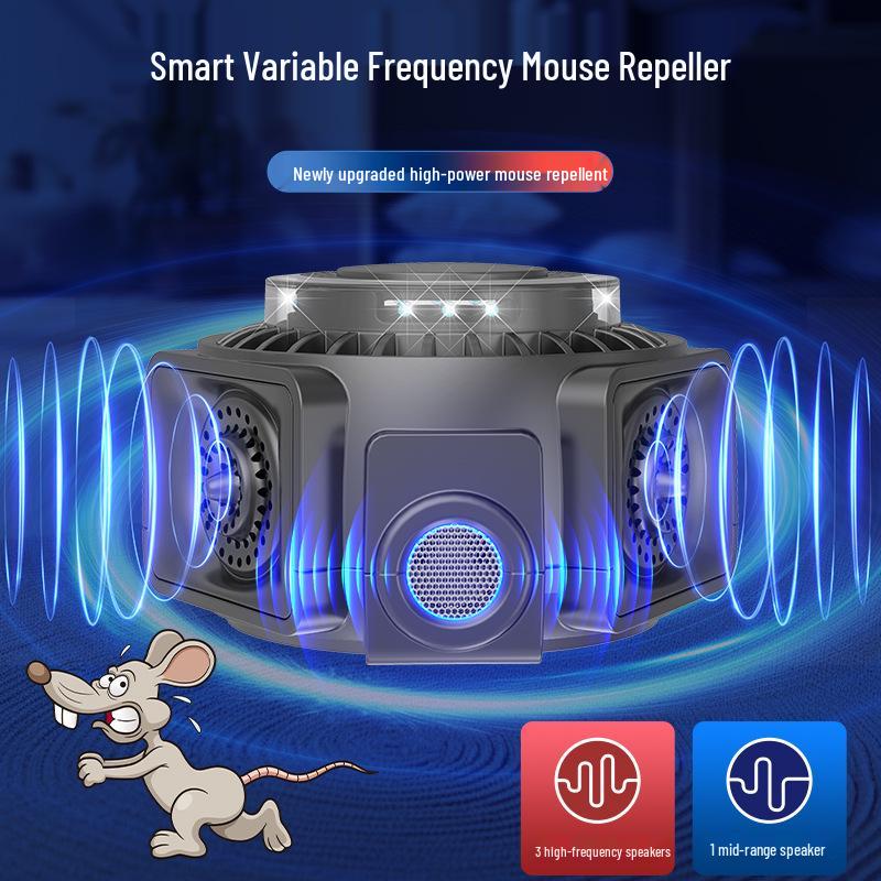 High-Power Indoor Rodent & Insect Repellent for Homes