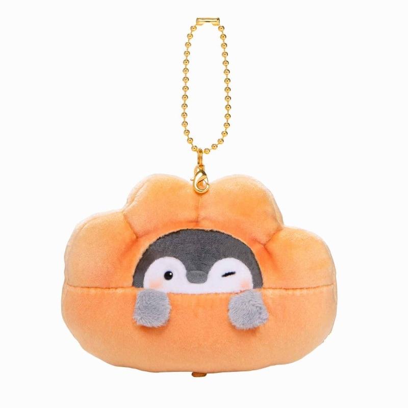 

Positive Toast Cute Energy Penguin Keychain Plush Toy Backpack Pendant Crossbody Butter