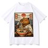 RaUnisex Funny TShirt Japanese Unisexga Graphic Print Unisex Casual Summer Streetwear T Shirts Fashion Loose Clothing Y2K Oversized Tops