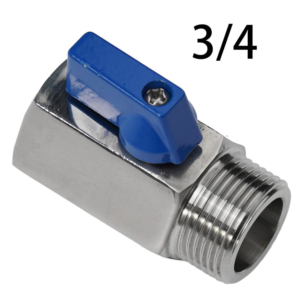304 Stainless Steel Mini Small Ball Valve Inner and Outer Wire Mini Ball Valve