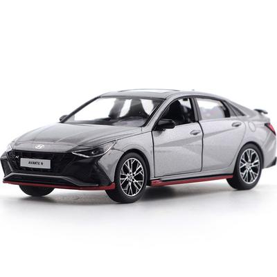 Hyundai Motor Avante N Diecast, szara koreańska zabawka