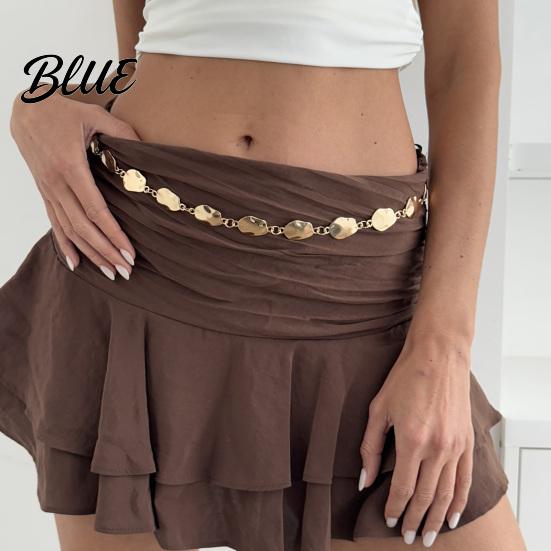 Festival Body Jewelry Waist Chain for Women Adjustable Length Belt
