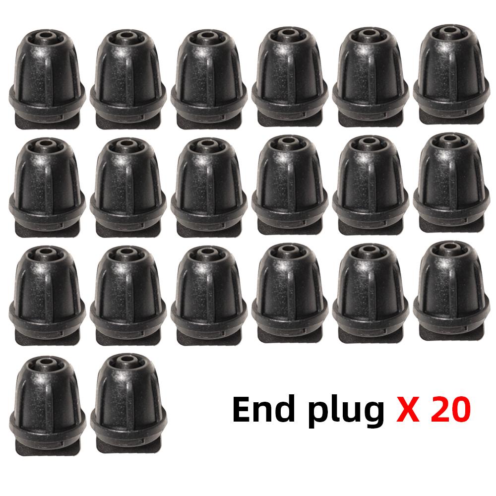 

Фитинги с замковым соединением для трубки 1/4 Тройник Угол Муфта Заглушка Коннекторы для автоматического капельного полива Система полива сада 1/4