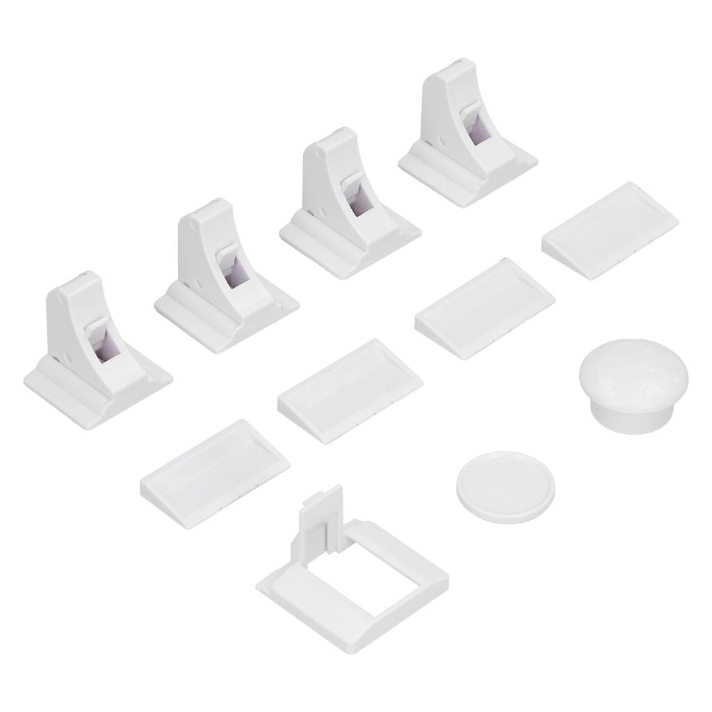 Magnetic Concealed Drawer Lock Multifunctional Child Safety Lock for Home Door Cabinet