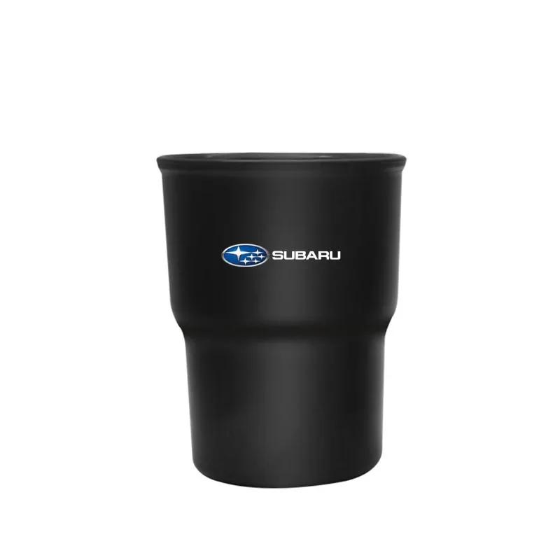 12x9.5cm Plastic Car Trash Garbage Can for Subaru Forester XV Tribeca Outback Impreza Legacy STI WRX BRZ Beverage Cup Holder New cy5