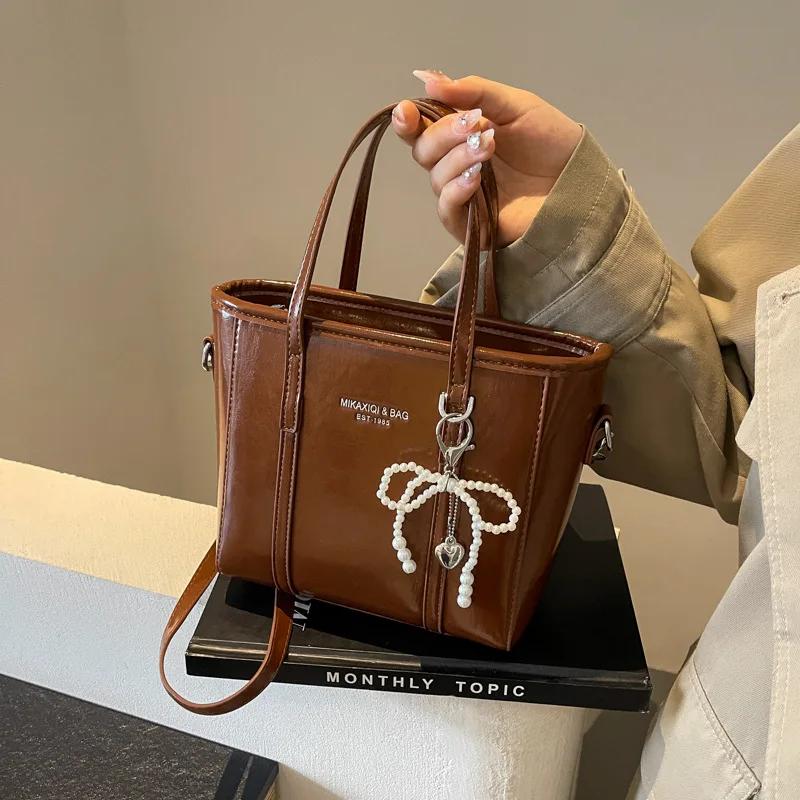 

Трансграничная новая сумка-корзина для овощей, большая вместимость, ретро-модная сумка, высокая чувственность, ретро-сумка через плечо