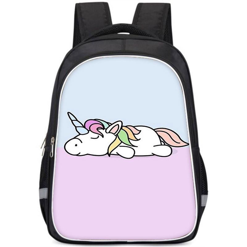 Unicorn Backpack For School Large Capacity Lightweight Design For Boys And Girls