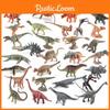 Lebensechte PVC Jurassic Mini Dinosaurier Modelle mit T-Rex, Raptor, Triceratops, Pterodactylus und mehr Ideal für Kinder und Sammler