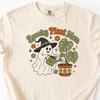 Spooky Plant Mom - Funny Halloween Ghost Plant Lover Shirt