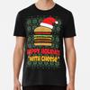 Happy Holidays With Cheese Christmas Cheeseb S To 5XL Made In the AU/USA T-Shirt