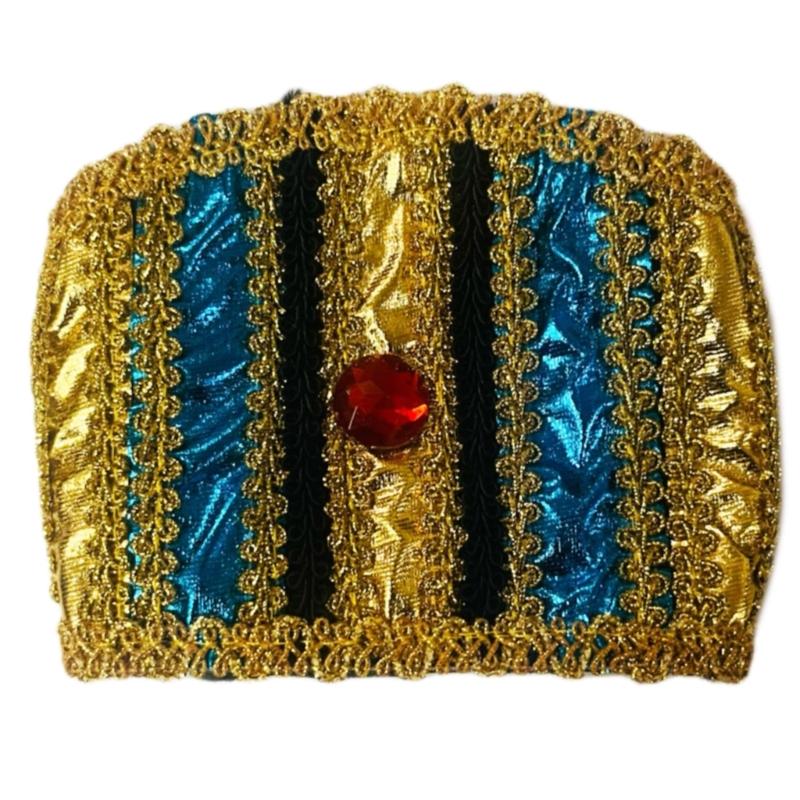 

Pharaoh Hat Cosplay Headdress Sceptres Headwear for Girl Halloween Hair Hoop Cosplay Egyptian Snake Hair Hoop