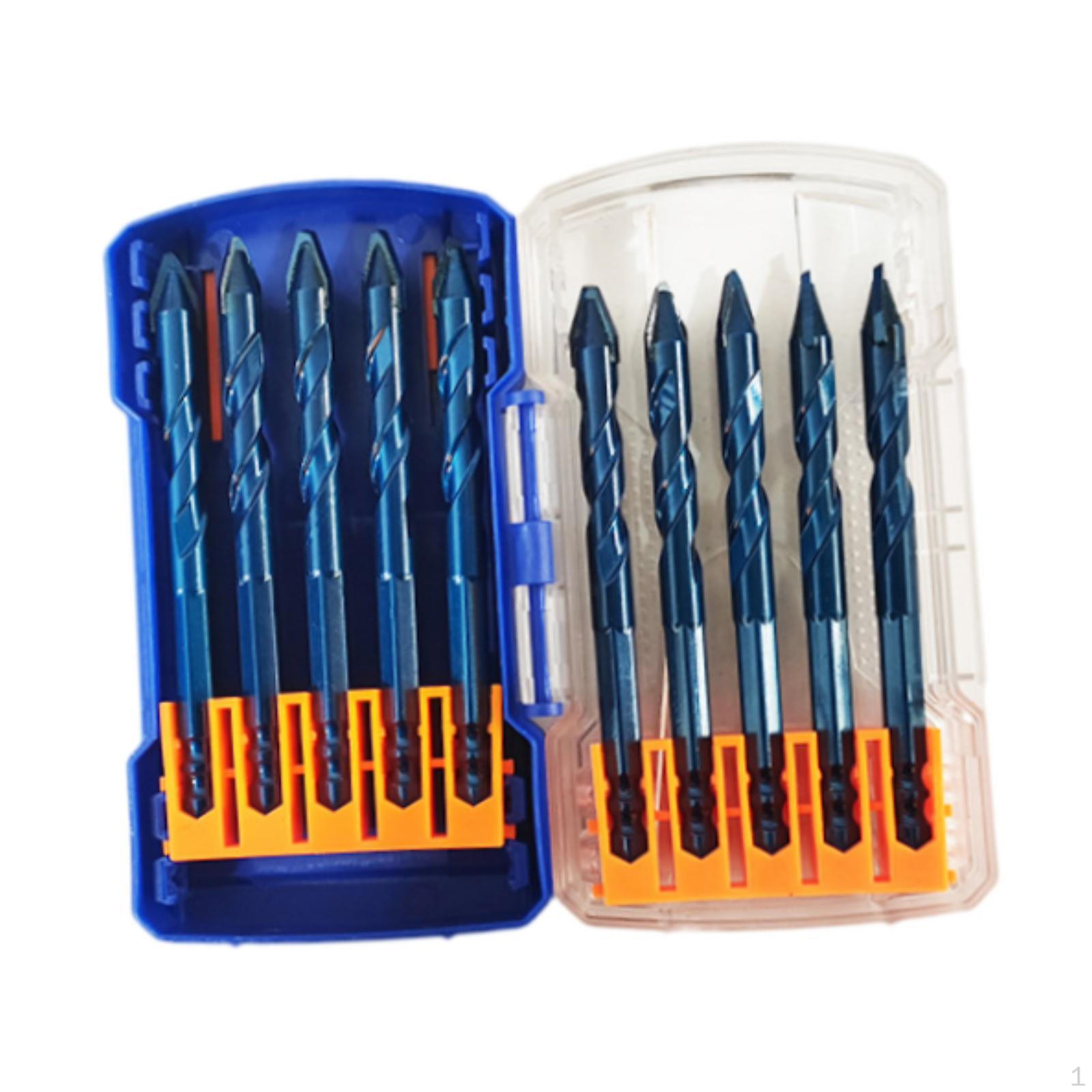 

Набор эксцентриковых сверл с изогнутой головкой, профессиональная шестигранная ручка для бетона 10pcs 8mm