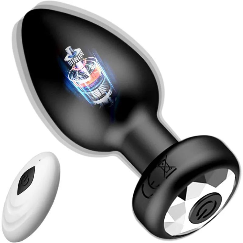 Wireless Remote Vibrating Butt Plug Anal Vibrator Sex Toys for Women Ass Dildo Prostate Masturbation Massager Men and Couples