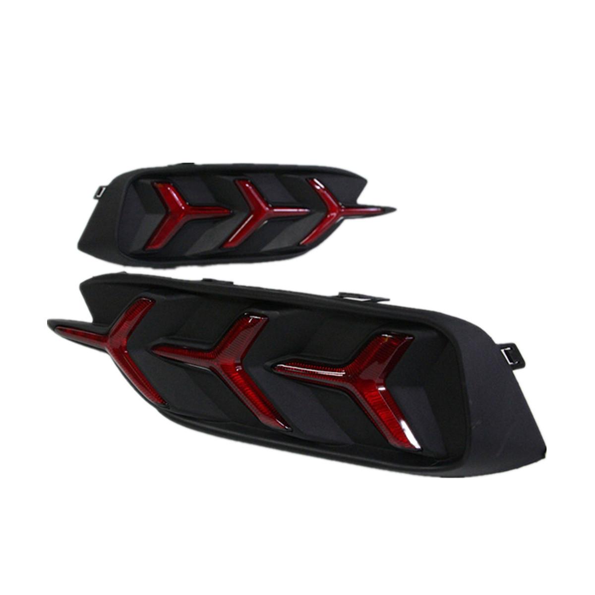 

Y-Type Led Reflector Rear Bumper Tail Brake Lamp For Honda Civic 2016 2017 Sedan