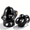 FRKO Small Bullet Glans Chastity Cage ABS Resin 9 Invisible Rings Lockcock Penis Restraint Convenient Wear BDSM Sex Toys For Men