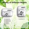 Clear Earphone Cases Cover Case For Airpods 2 4 Pro3 Pro 3 Pro2 1 Cartoon Moon Sun
