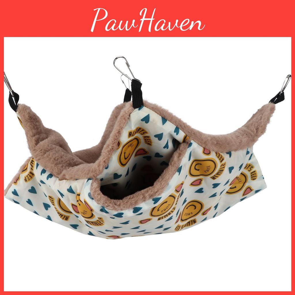 Hanging Bunkbed Small Hammock Pet Warm Pet Bed For Hamsters Mice White Rats And Other Small Petss
