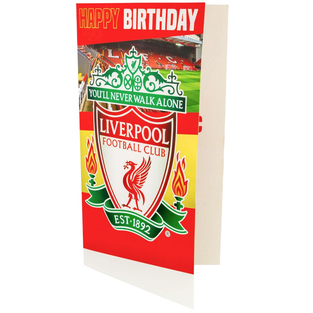 Liverpool FC Customizable Birthday Card