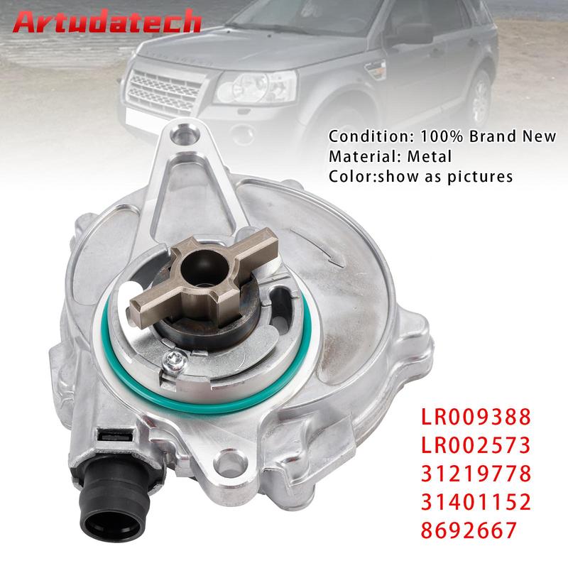 Artudatech Vacuum Pump LR009388 For Land Rover Freelander 2 i6 L359 Car Accessories