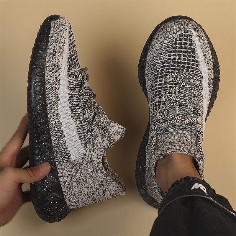 TUINANLE Pánske bežecké topánky sieťovaná priedušná platforma tenisky na šnurovanie ľahké tenisky vulkanizované topánky