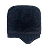 ZHENYUEQI Unisex Fleece-Lined Knitted Hat & Neck Warmer Set