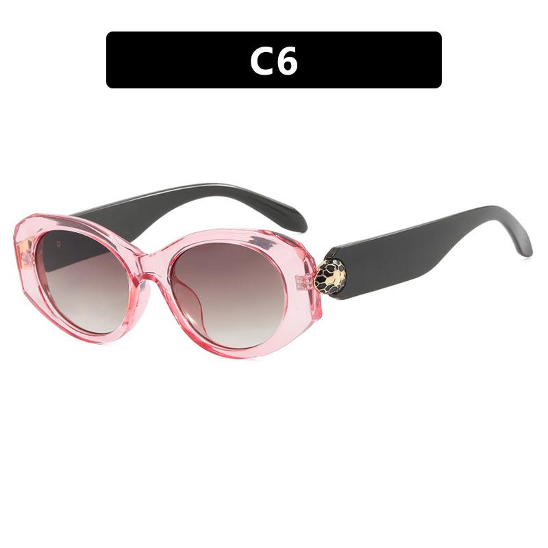 Square Irregular Sunglasses, Sunglasses, Personalized Fashion Sunglasses, High-End Women