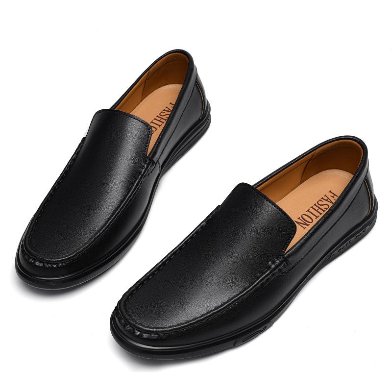 Fashion Classic Handmade Mens Loafers Slip on Dress Shoes Comfortable Casual Business Shoes Leisure Walk Male Driving Shoe New Moccasins